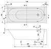 Villeroy & Boch Oberon Wanna prostokątna 170x70 cm biała UBQ177OBE2V01